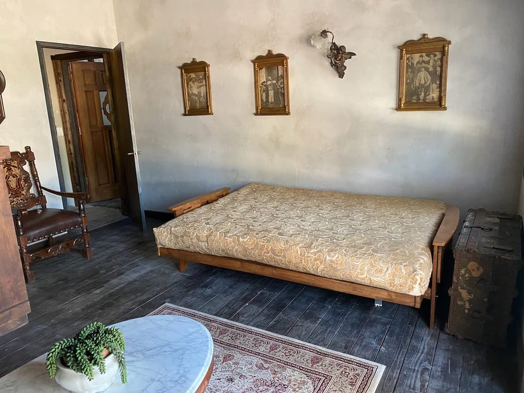 Western Town Bank Room with Queen Sofa-Bed