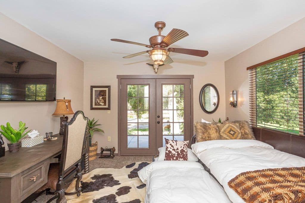 Guest House Guest Bedroom 1 with Queen Bed
